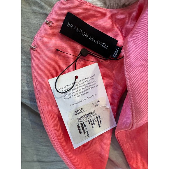 Brandon Maxwell floor length shirt size 6 - Picture 5 of 7